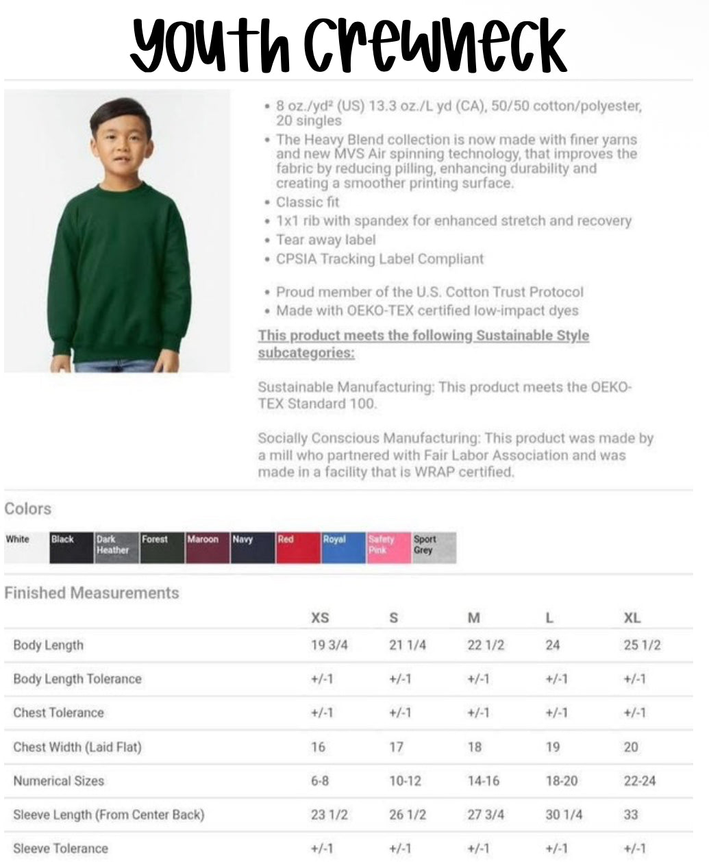 Kids Camo Bubba Tee or Crewneck