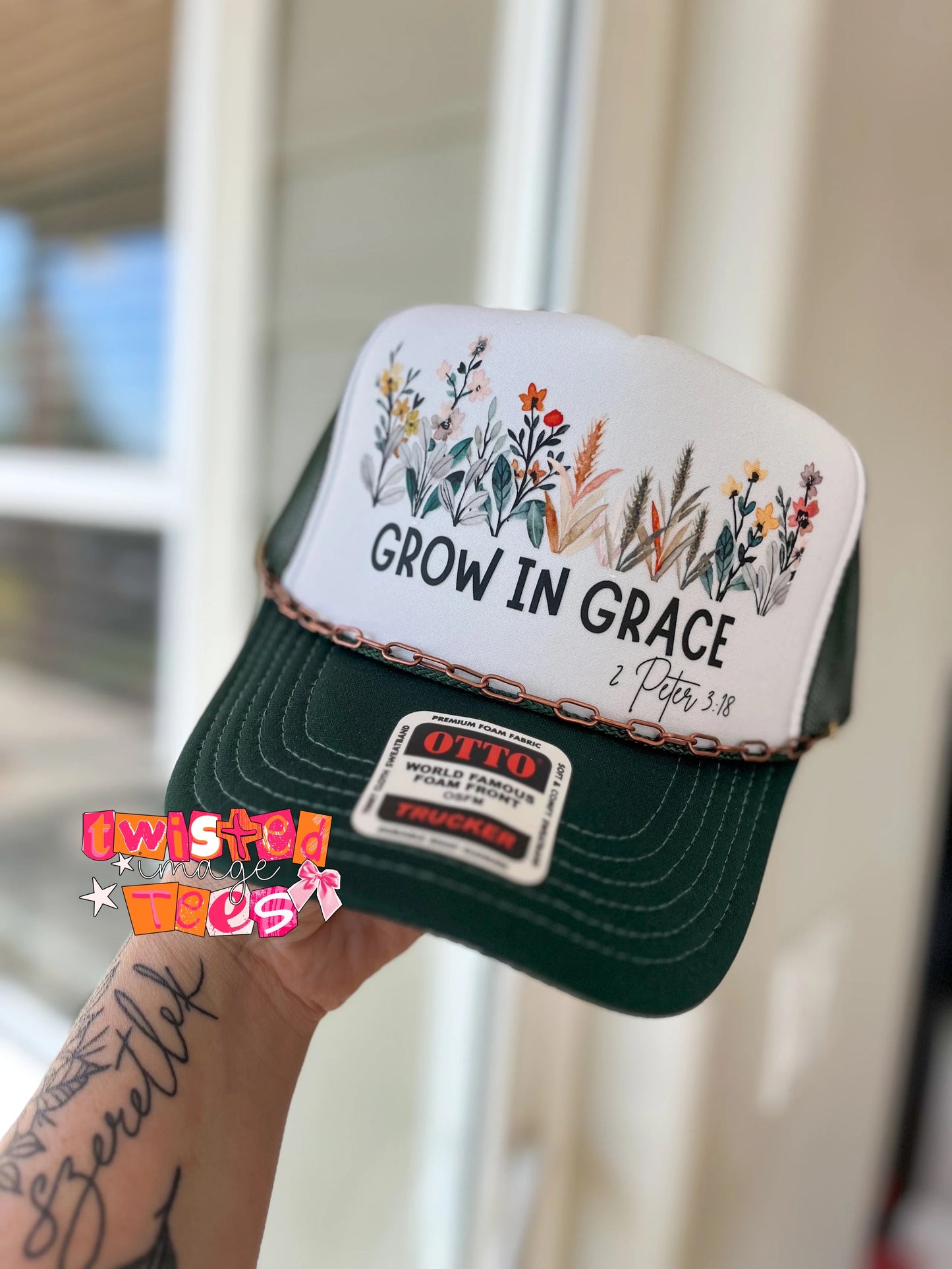 PRE-ORDER Grow in Grace Trucker Hat