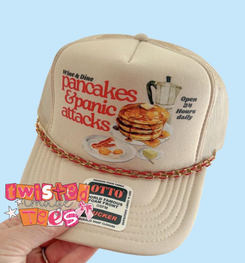 PRE-ORDER Pancakes & Panic Attacks Trucker Hat