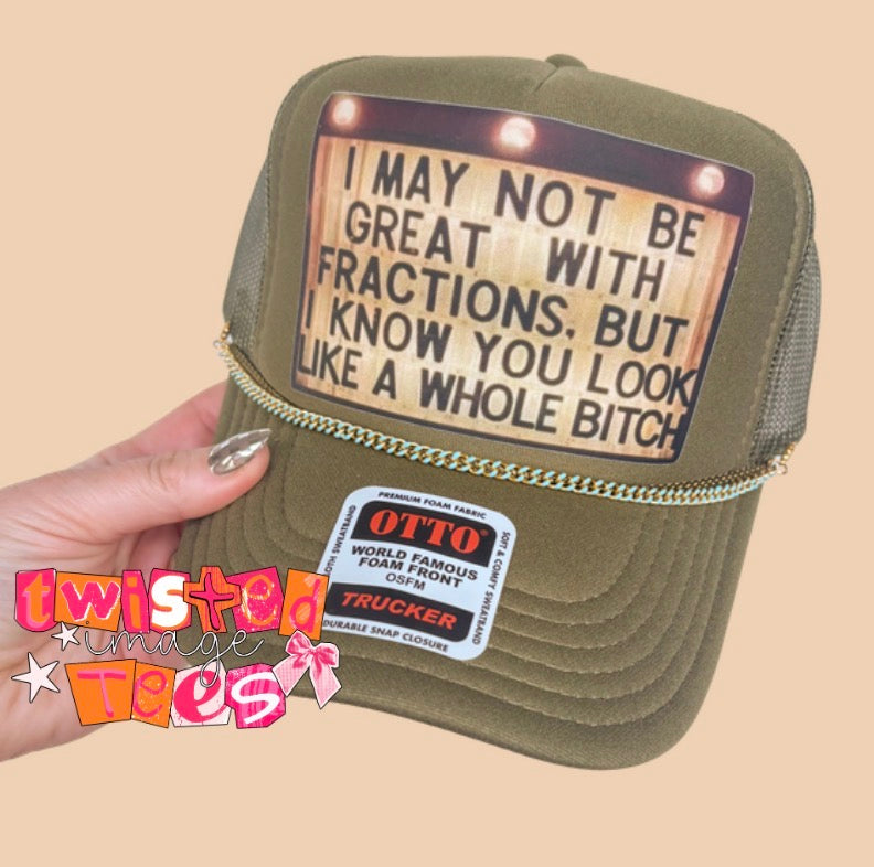 PRE-ORDER Whole B*$%& Trucker Hat