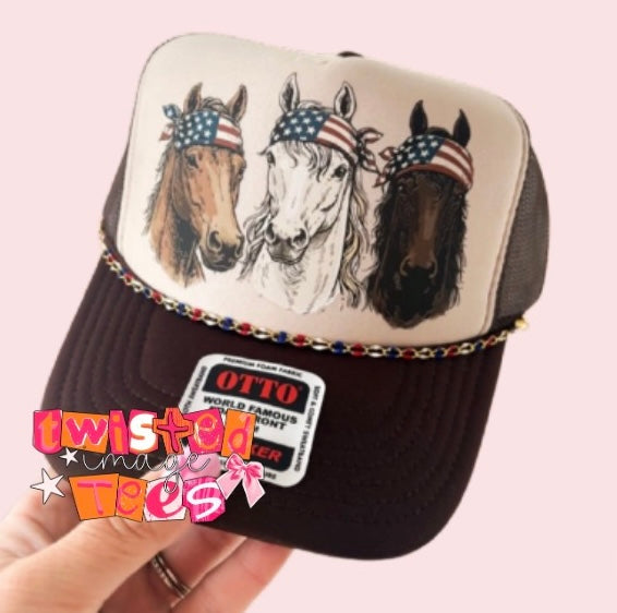 PRE-ORDER American Horses Trucker Hat