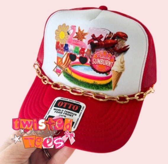 PRE-ORDER Probably sunburnt Trucker Hat