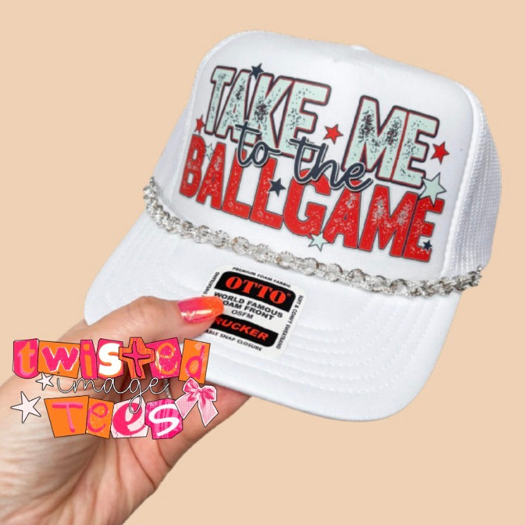 PRE-ORDER Take Me to the Ball Game Trucker Hat