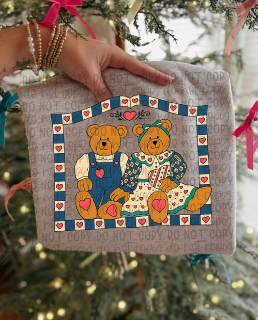 Vintage Bears Tee or Crewneck (DTF)