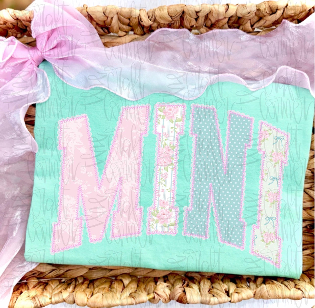 Kids Mini Lace Tee or Crewneck