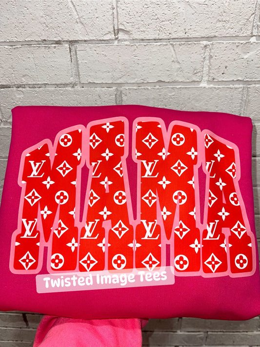 Boujee Mama Tee or Crewneck (DTF)