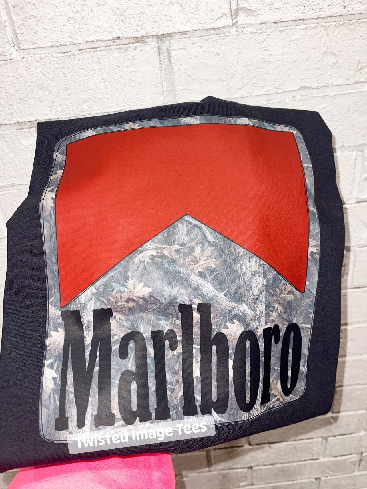 Camo Ma*lb*ro Tee or Crewneck (DTF)