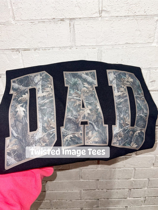 Camo Dad Tee or Crewneck (DTF)