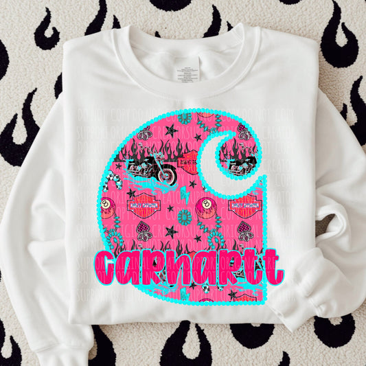 Pink HD CH Tee or Crewneck (DTF)