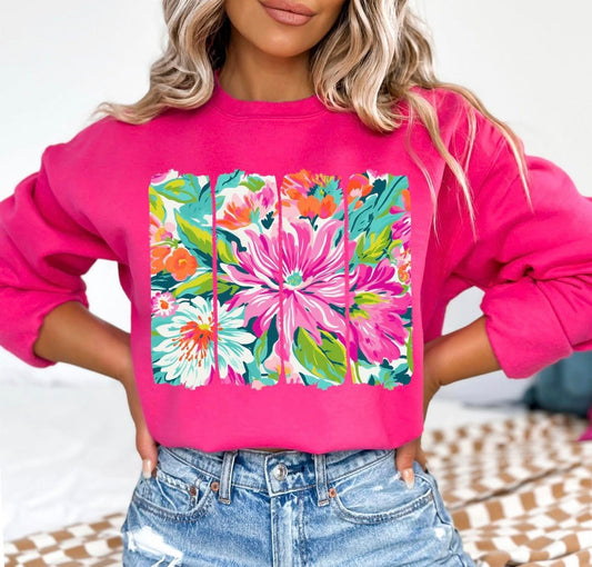 Flowers Tee or Crewneck (DTF)