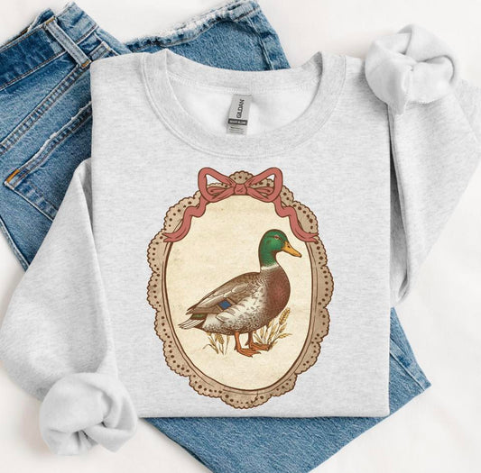 Vintage Duck Frame Tee or Crewneck (DTF)