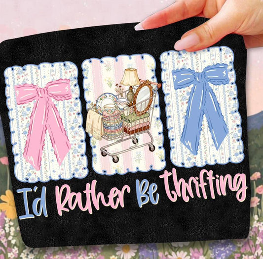 I'd Rather Be Thrifting Tee or Crewneck (DTF)