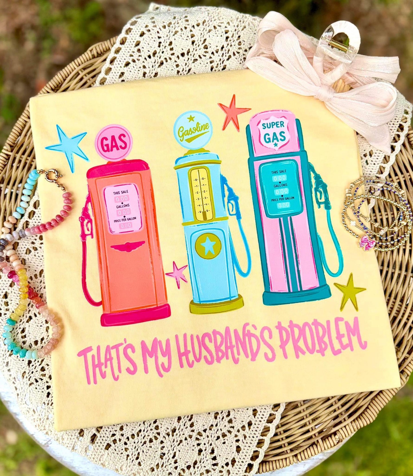 That's My Husband's Problem Tee or Crewneck (DTF)