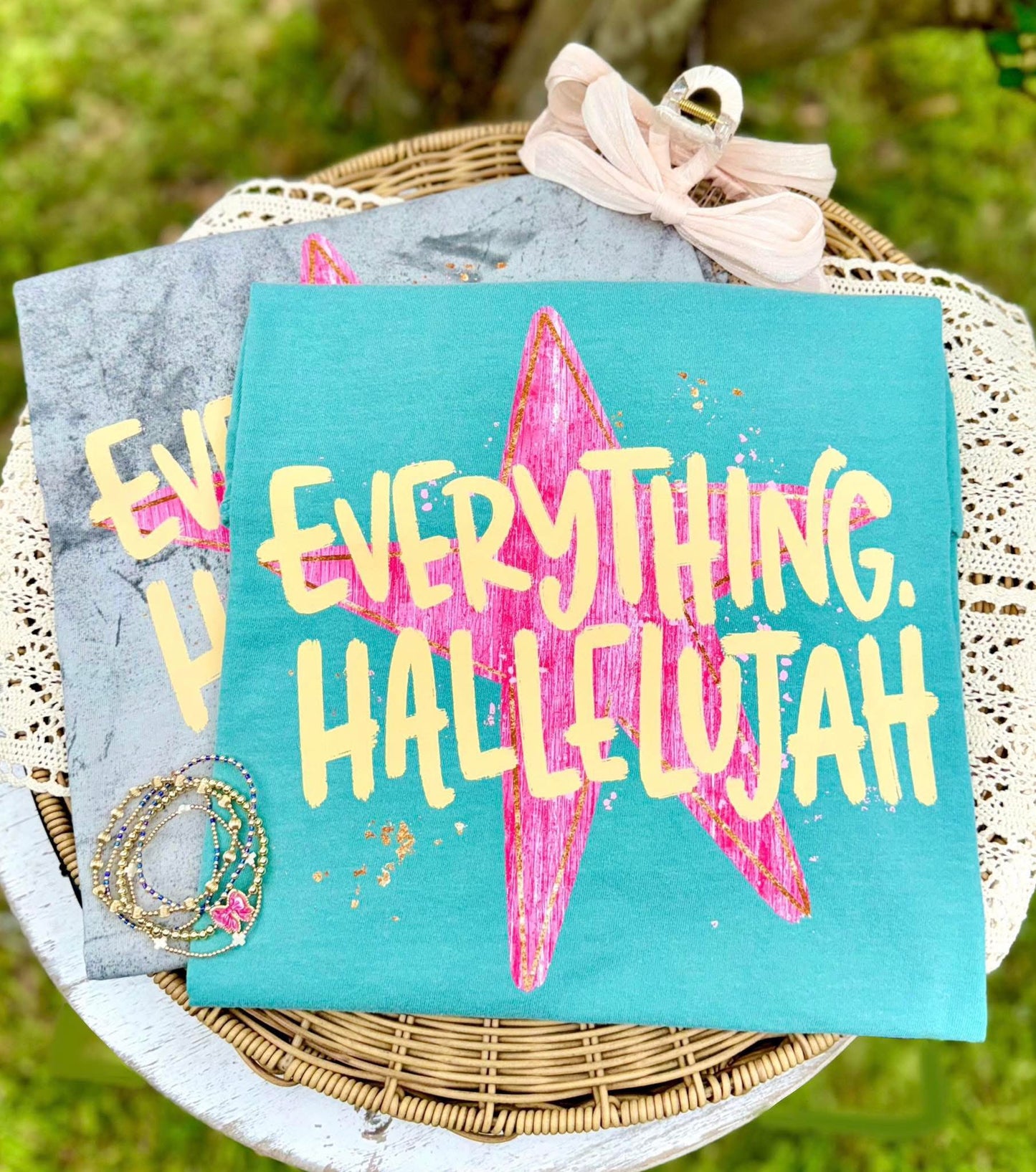 Everything Hallelujah Tee or Crewneck (DTF)