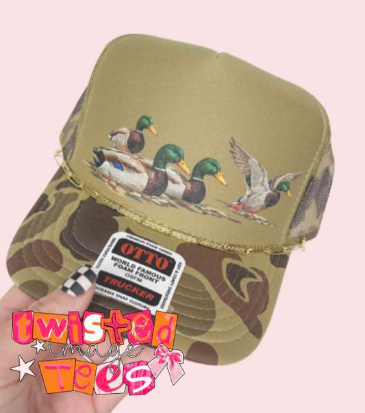 PRE-ORDER Mallard Ducks Trucker Hat