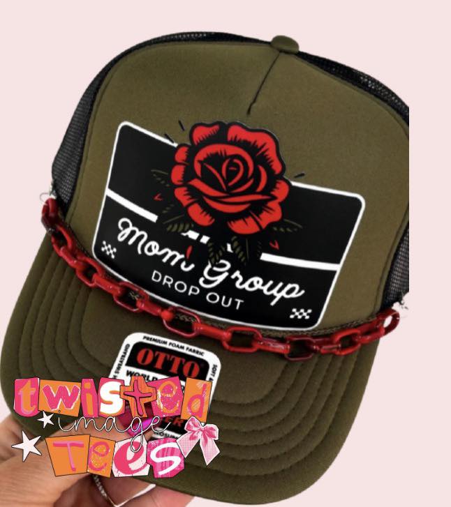 PRE-ORDER Mom Group Drop Out Trucker Hat