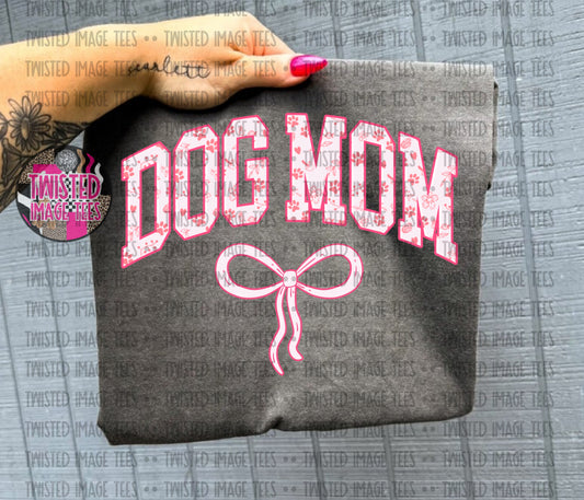 Pink Bows Dog Mom (DTF)