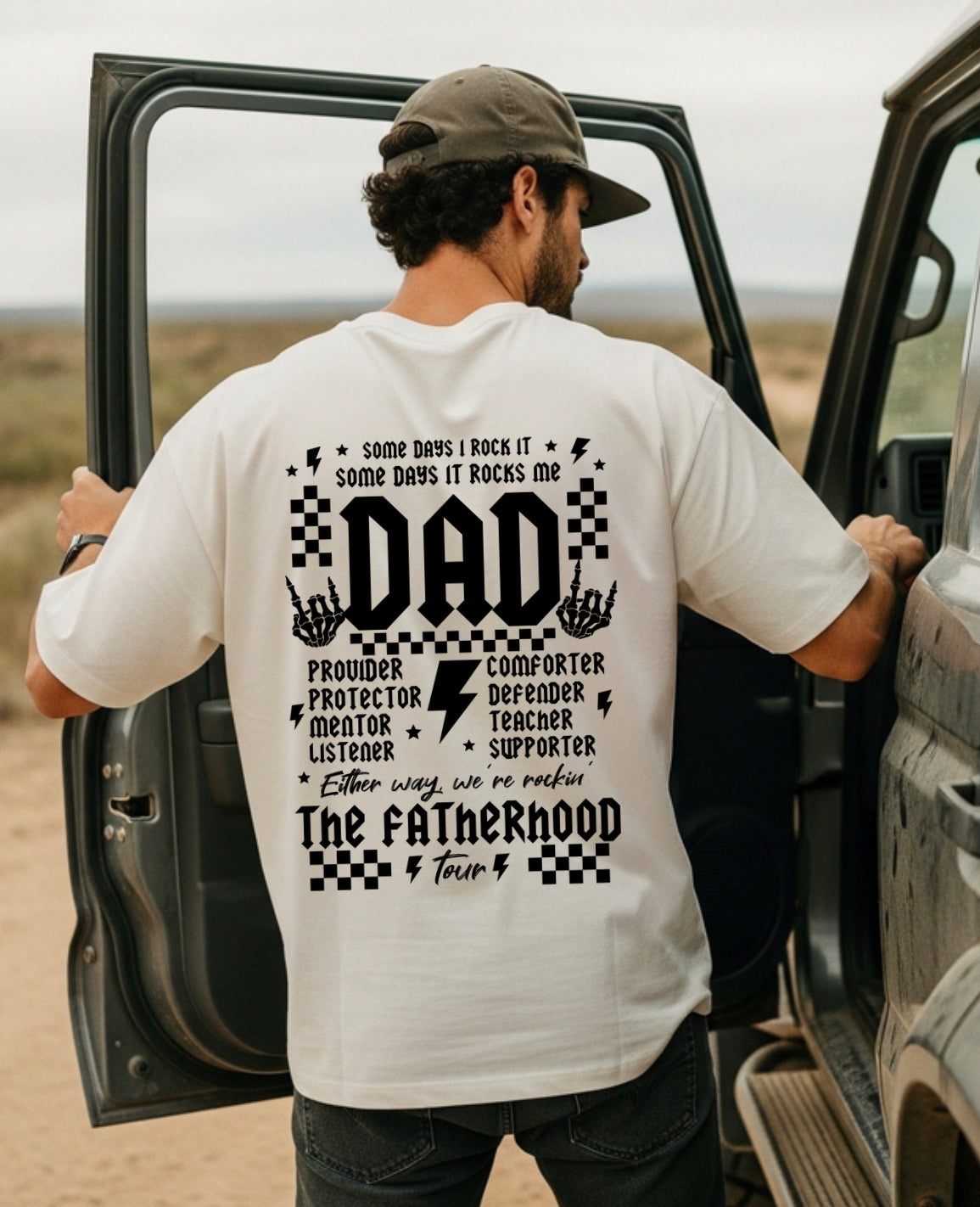 The Fatherhood Tour Tee or Crewneck (DTF)