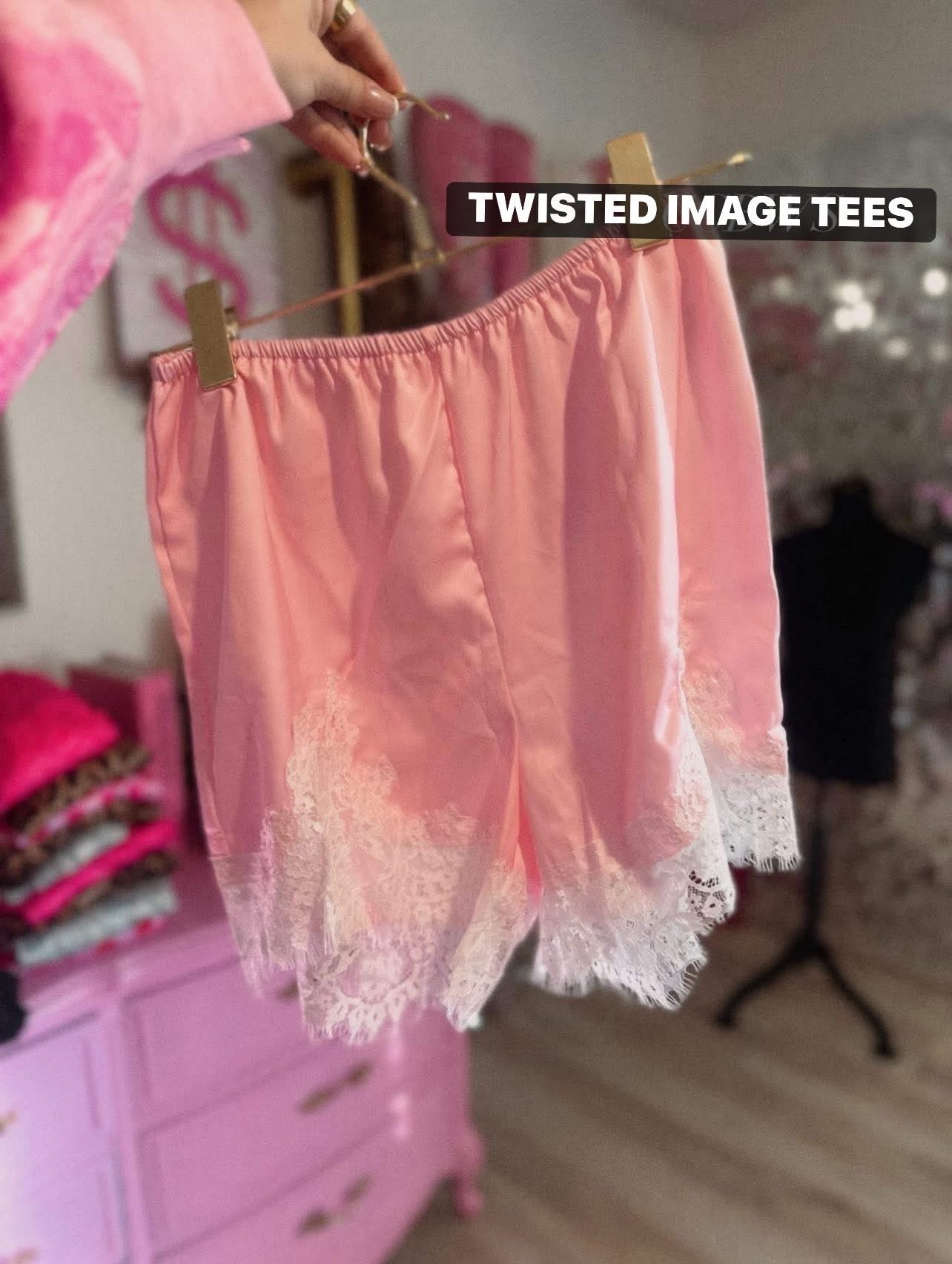 SATIN LACE SHORTS 💕 Pre-Order