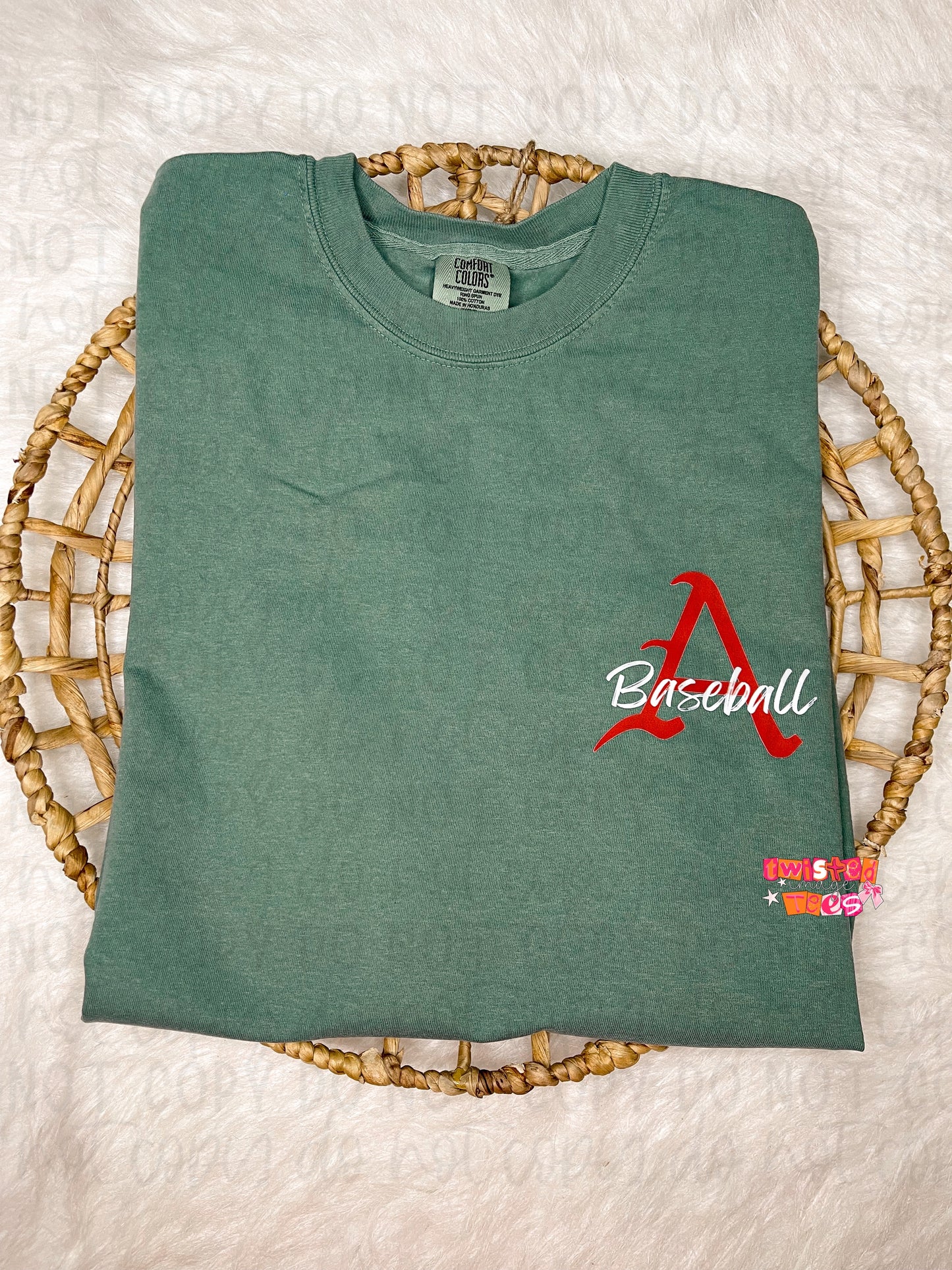 Diamond Hgs Baseball Front & Back Tee or Crewneck (DTF)