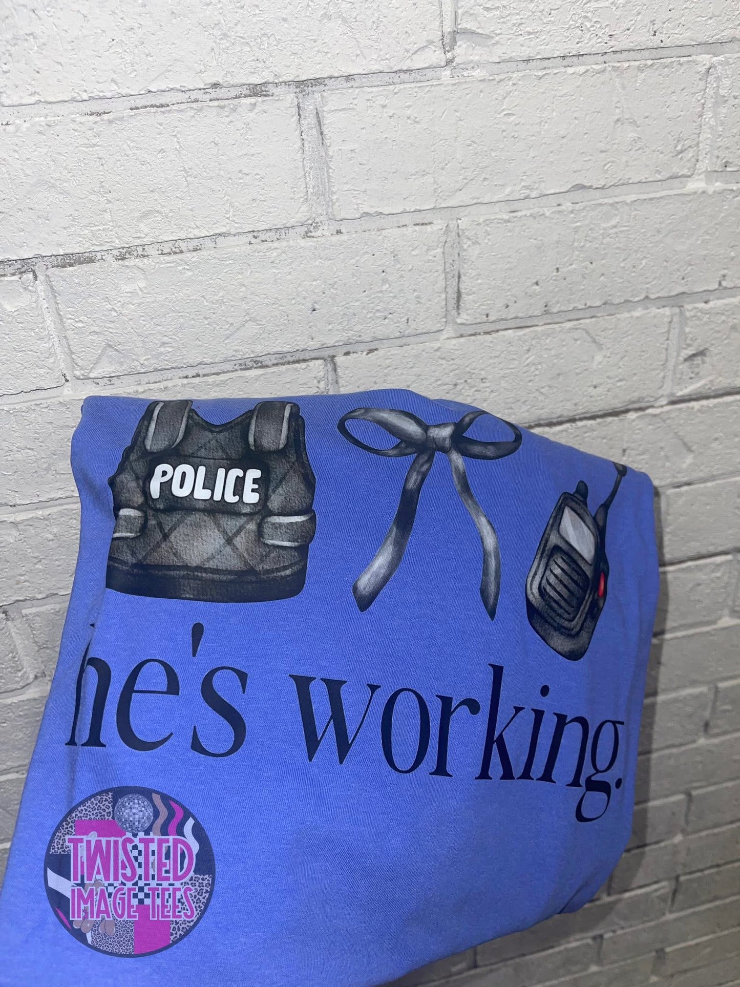 He’s Working (Police) (DTF)