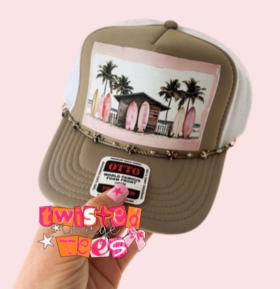 PRE-ORDER Beach Surfboards Trucker Hat