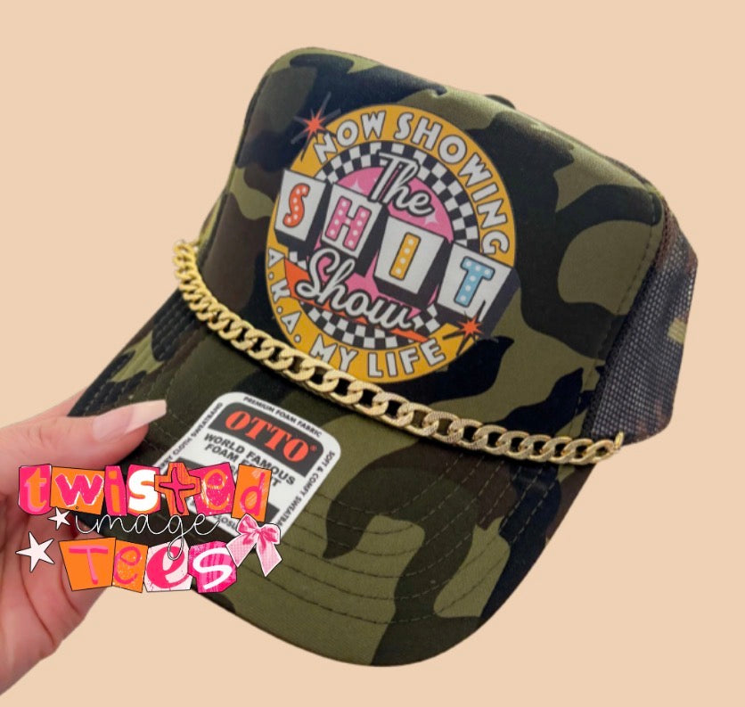 PRE-ORDER Now Showing the Shit Show Trucker Hat