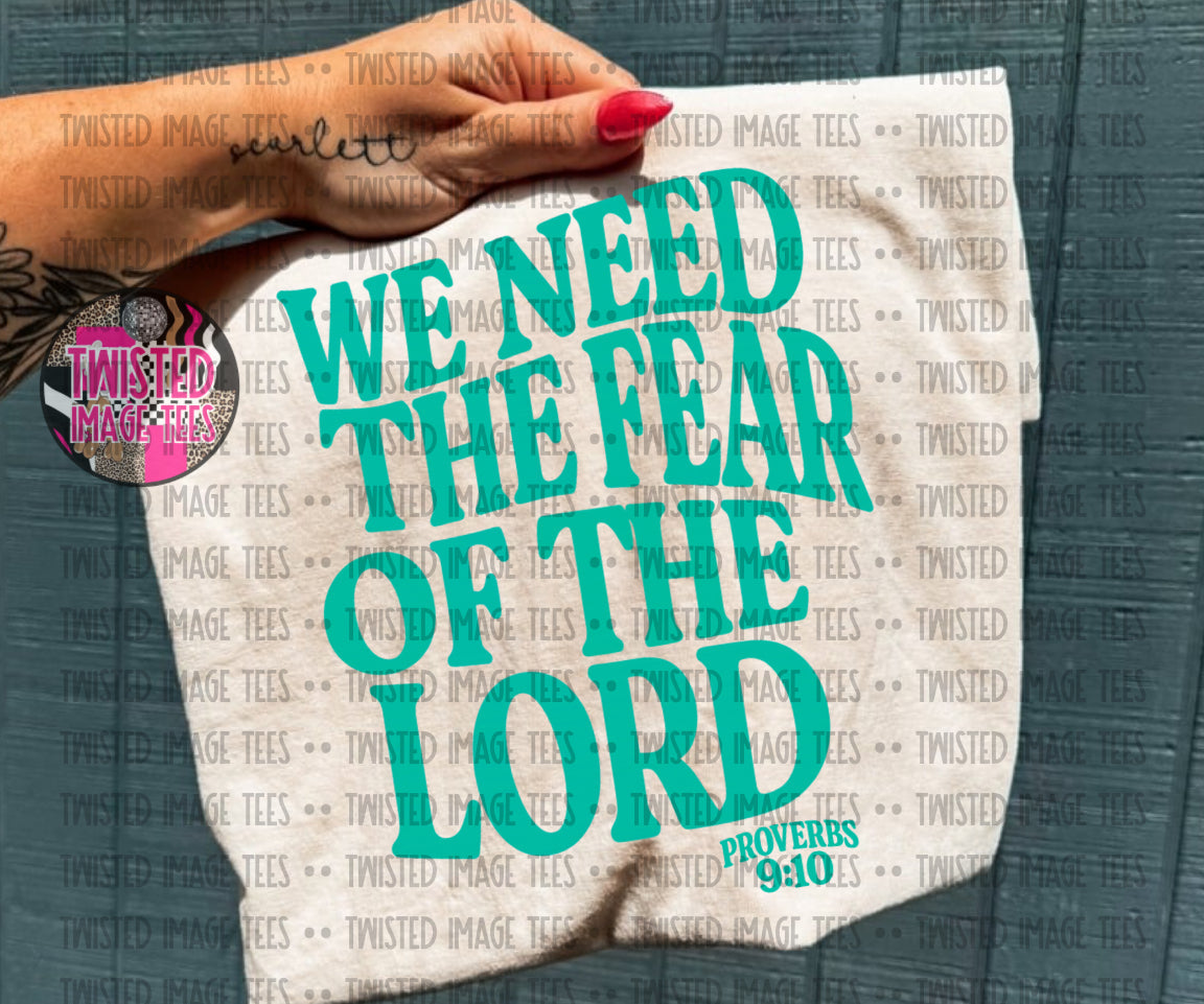 Blue We Need The Fear of The Lord (DTF)