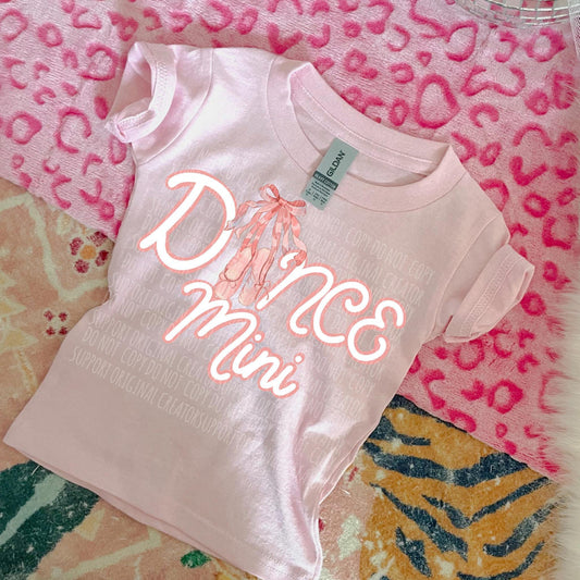 Kids Dance Mini Tee or Crewneck