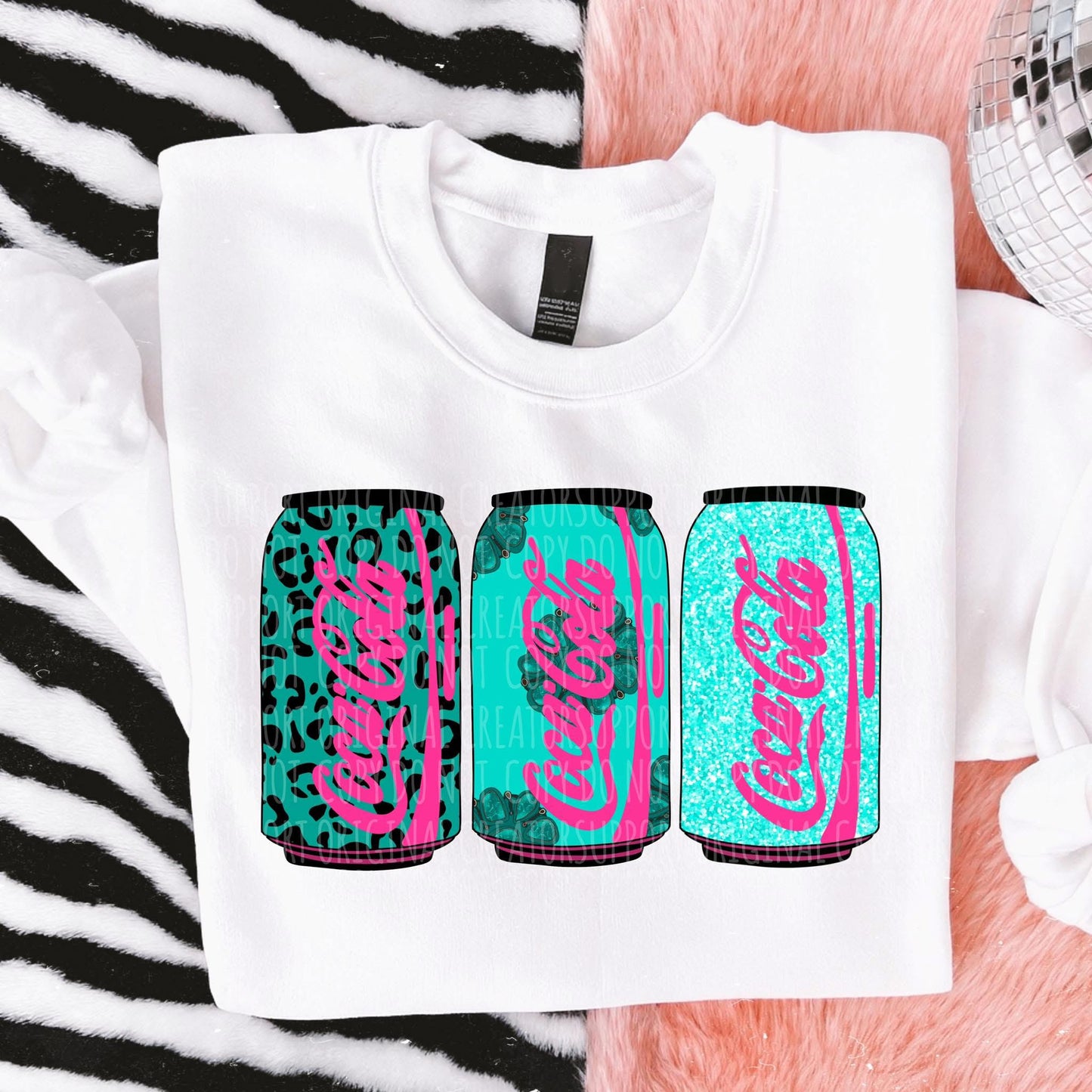 Preppy Drink Tee or Crewneck (DTF)