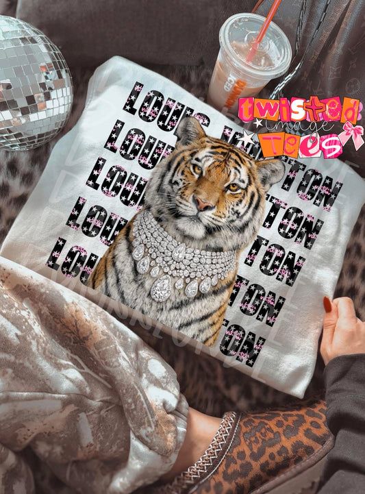 Boujee Tiger Tee or Crewneck (DTF)