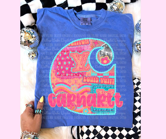 Boujee Bright CH Tee or Crewneck (DTF)