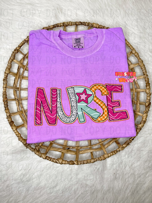 Nurse Tee or Crewneck (DTF)