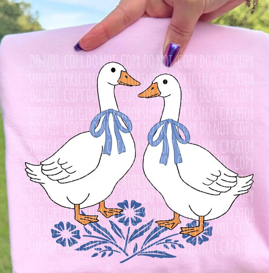 Geese Tee or Crewneck (DTF)