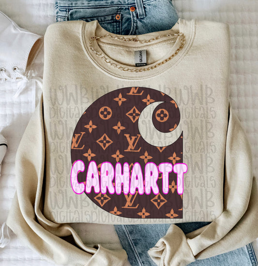 Boujee Carh*rtt Tee or Crewneck (DTF)
