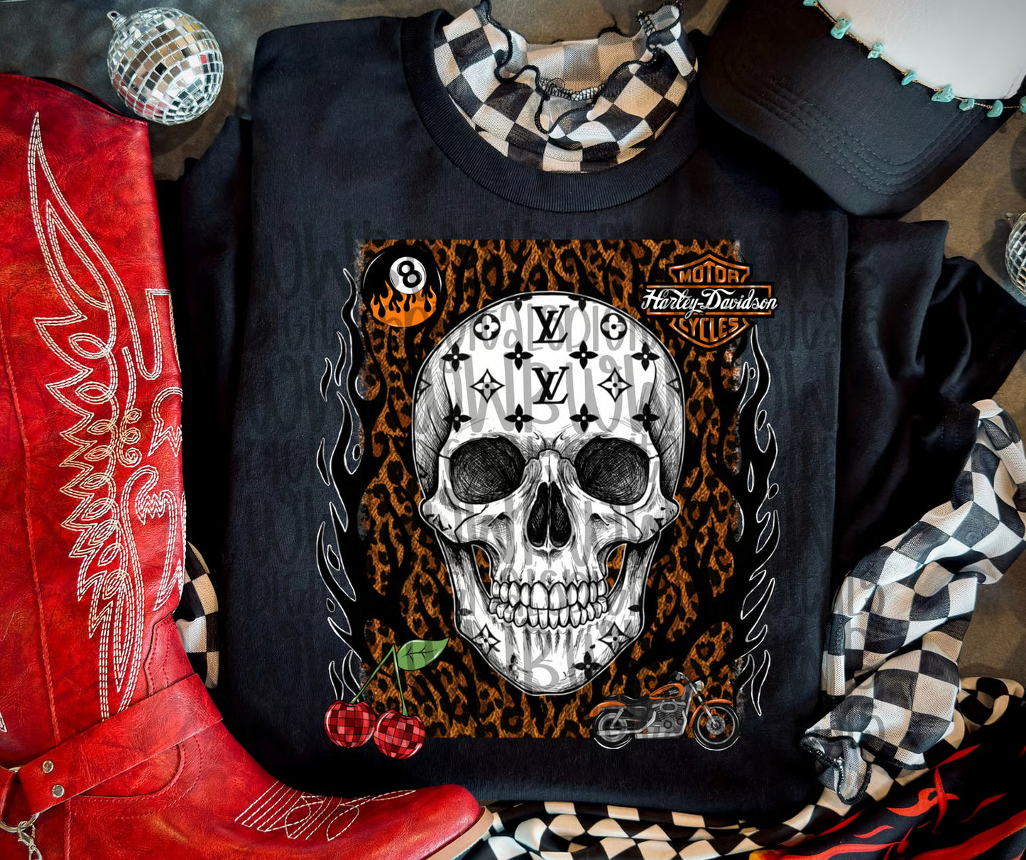 HD Boujee Collage Tee or Crewneck (DTF)
