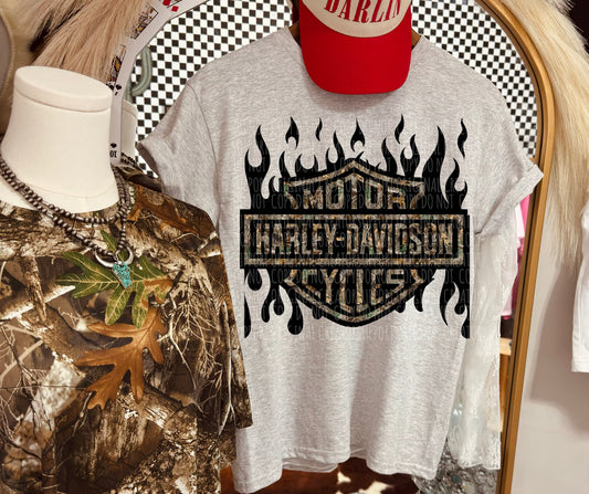 Camo HD Tee or Crewneck (DTF)