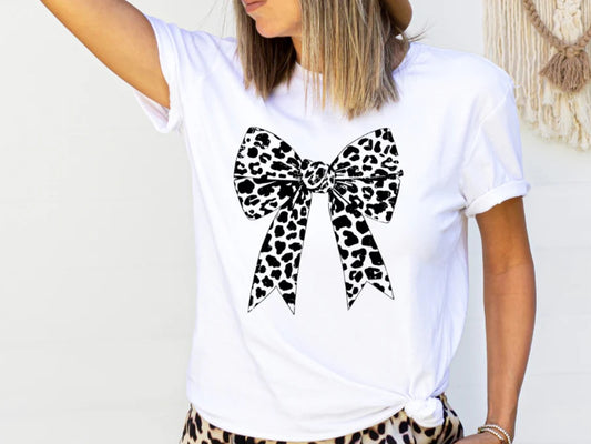 Cheetah Bow Tee