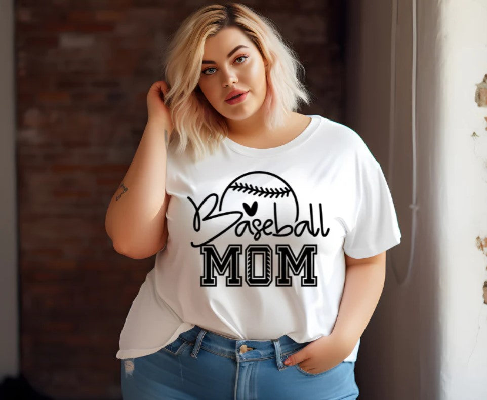 Baseball Mom Tee