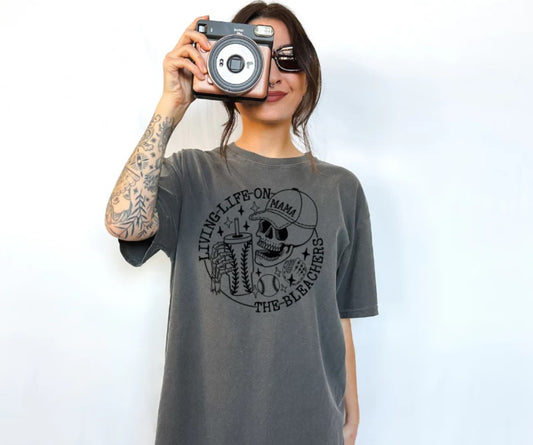 Living Life On The Bleachers Tee