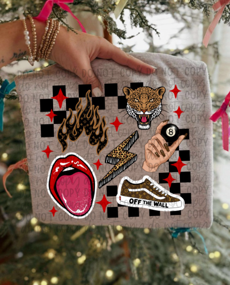 Boujee Collage Tee or Crewneck (DTF)