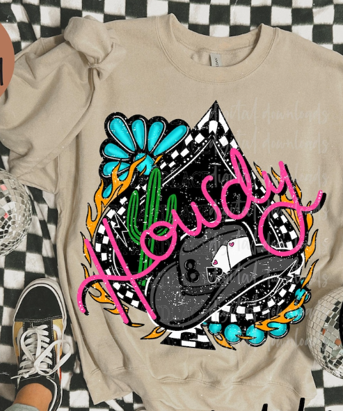 Howdy Tee or Crewneck (DTF)