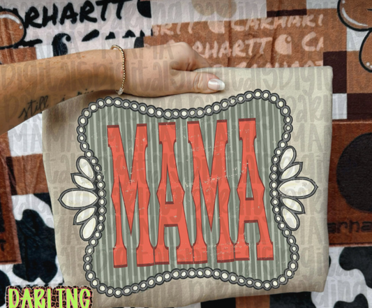 Western Mama Tee or Crewneck (DTF)