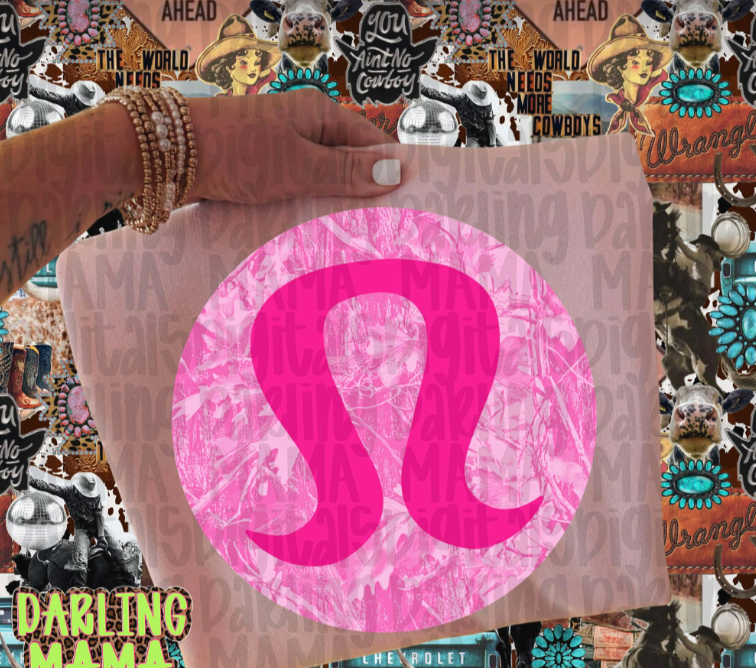 Camo L*l* Tee or Crewneck (DTF)