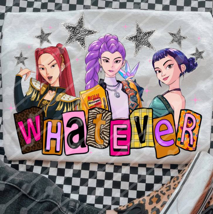 Kids K P*p Whatever Tee or Crewneck