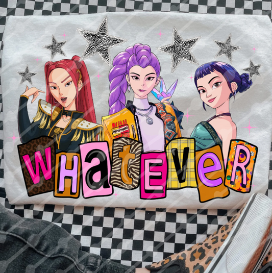 Kids K P*p Whatever Tee or Crewneck