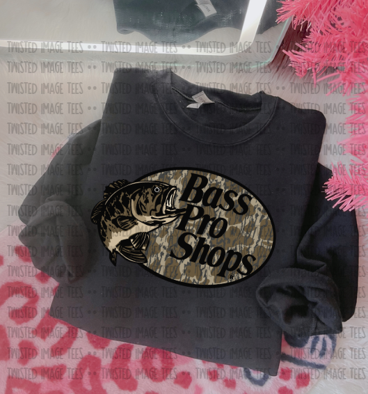 Camo Shops Tee or Crewneck (DTF)