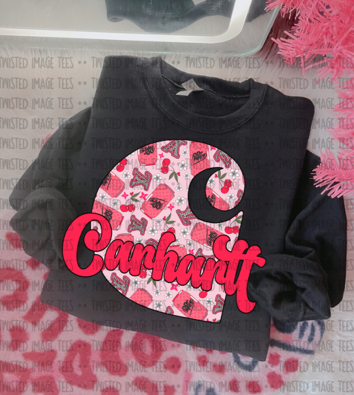 Boujee Dr P C*rh*rtt Tee or Crewneck (DTF)