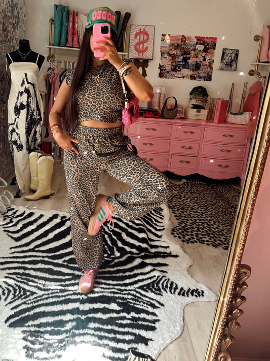 PRE-ORDER Leopard Two Piece Set