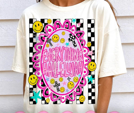 Everything Hallelujah Tee or Crewneck (DTF)